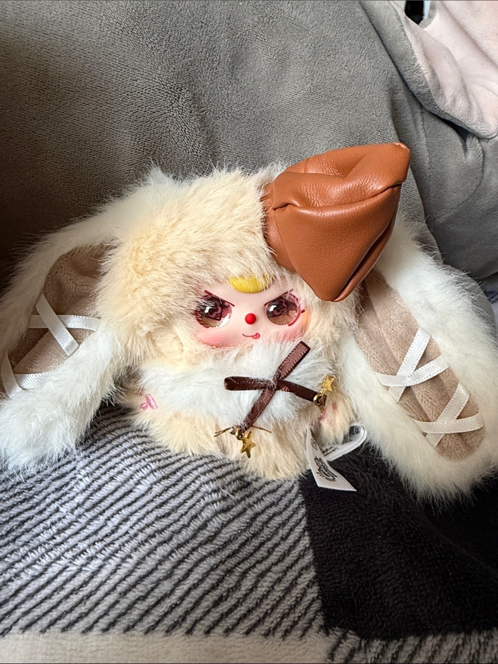 Authentic Baby Three Pocket Bunny Treasure series plush - Picture 3 of 5